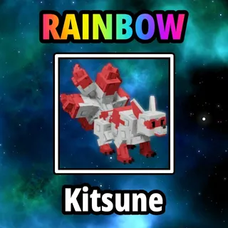 Rainbow Kitsune