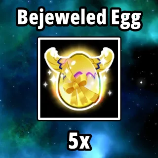 Bejeweled Egg 5x