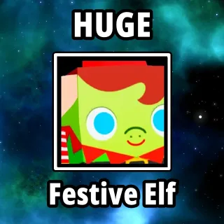 Huge Festive Elf