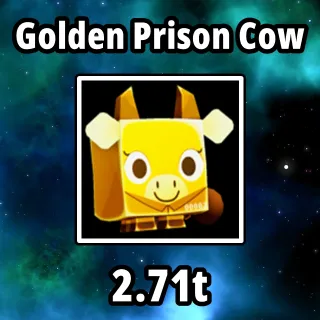 800x Golden Prison Cow