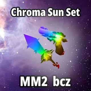 Chroma Sun Set