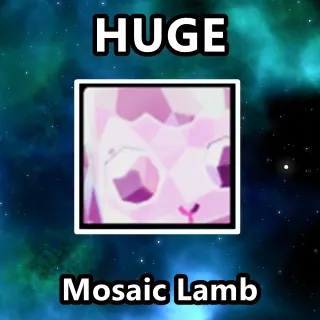 Huge Mosaic Lamb