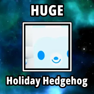 Huge Holiday Hedgehog