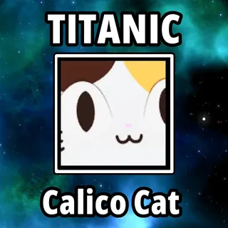 Titanic Calico Cat