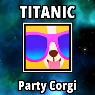 Titanic Party Corgi