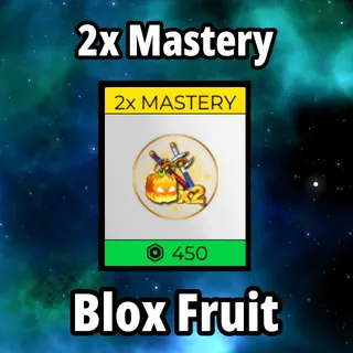 2x Mastery Blox Fruit