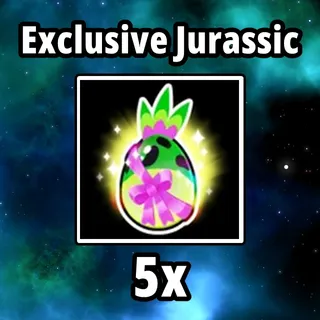 5x Jurassic Egg
