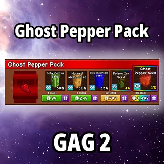 1x Ghost Pepper Pack