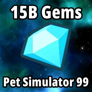 15B Gems Pet Simulator 99 - PS99