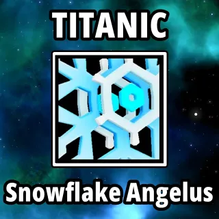 Titanic Snowflake Angelus