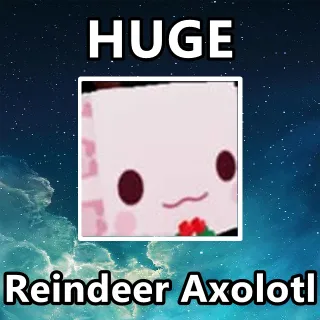 Huge Reindeer Axolotl