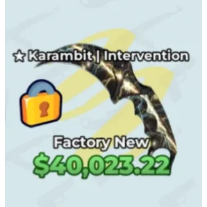 CASE PARADISE-KARAMBIT| INTERVENTION