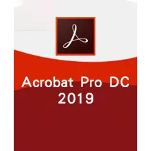 Adobe Acrobat Pro DC 2019 (PC) (1 Device, Lifetime) - Adobe Key - GLOBAL