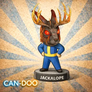 Glowing Jackalope Mask