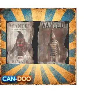 Pint-Sized Slasher Wanted Poster 1+2