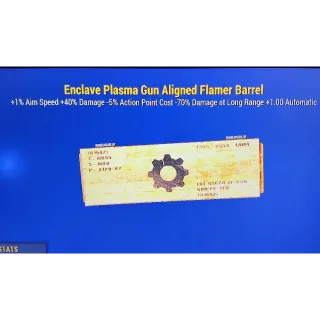 5 X Enclave Aligned Flamer Mod
