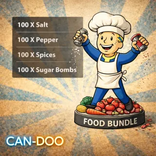 Food Bundle: Salt, Pepper & Spices