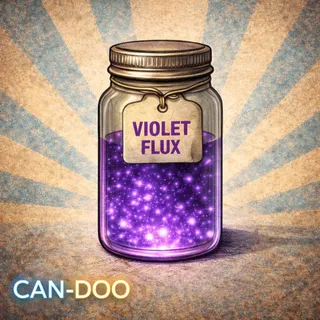 5,000 X Violet Flux