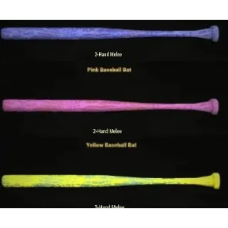 Level 1 Pink, Indigo, Yellow Bat Set