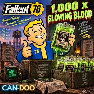 1,000 X Glowing Blood