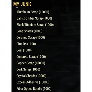 All Junk Types Bundle