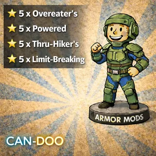 Overeater, Powered, Thru-Hiker, Limit-Breaking