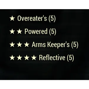 Overeater, Powered, Arms Keeper, Ref