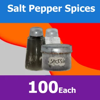 Salt Pepper & Spices