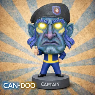 Glowing Captain Mask