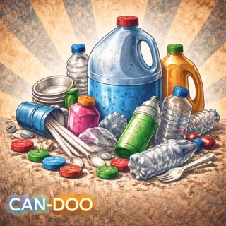 100,000 Plastic