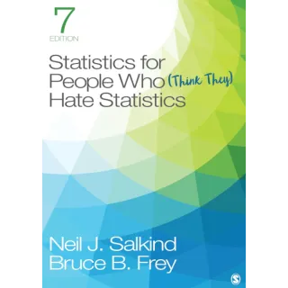 Statistics for People Who Think They Hate Statistics 7th Edition PDF