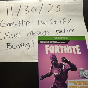 Fortnite Dark Vertex 500