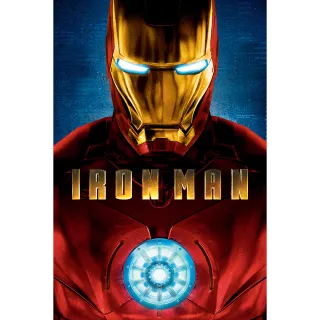 Iron Man (1) 4K UHD (Movies Anywhere)