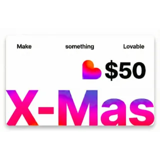 Lovable.dev $50 Christmas Gift Cards — 2 Months Pro Access (Instant Delivery)