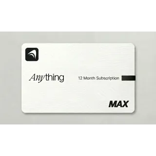 $8,990 Anything.com Gift Card – Yearly MAX 900k Plan – Instant Delivery