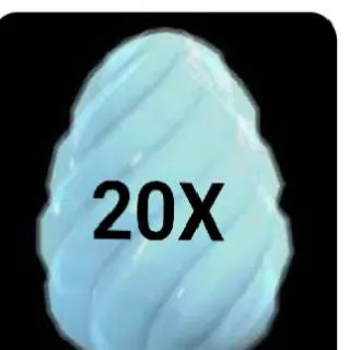 20x Crystal Egg