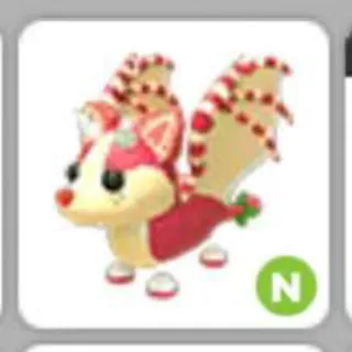 Neon Strawberry Shortcake Bat Dragon