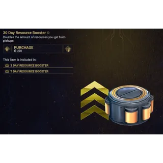 30 day resource booster