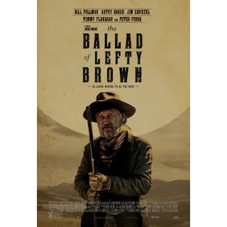 The Ballad Of Lefty Brown [A24] |  Vudu 