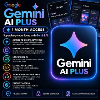 Gemini Ai Plus 1 Month Subscription