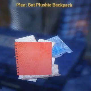 Bat Plushie Backpack