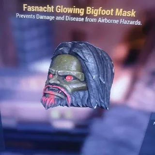 Glowing Bigfoot Mask