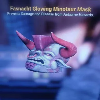 Glowing Minotaur Mask