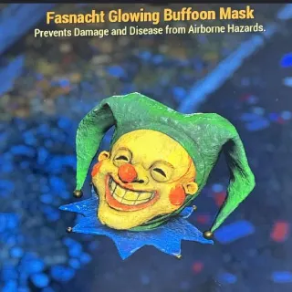 Glowing Buffoon Mask
