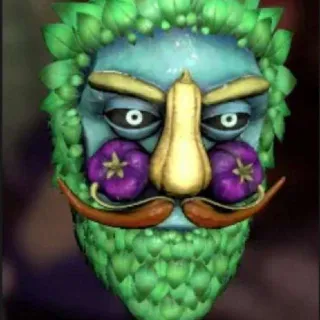 Glowing Veggieman Mask