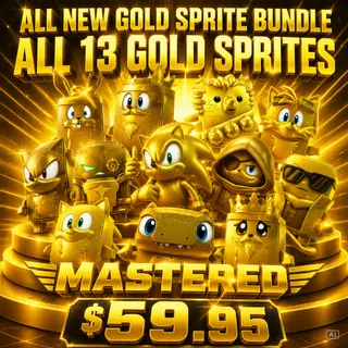 MASTERED ALL GOLD SPRITES