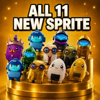ALL 11 NEW SPRITE