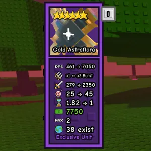 Gold Astraflora