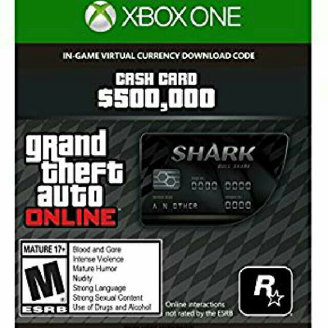 xbox store shark cards