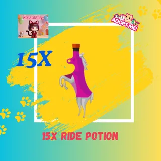 15X RIDE POTION